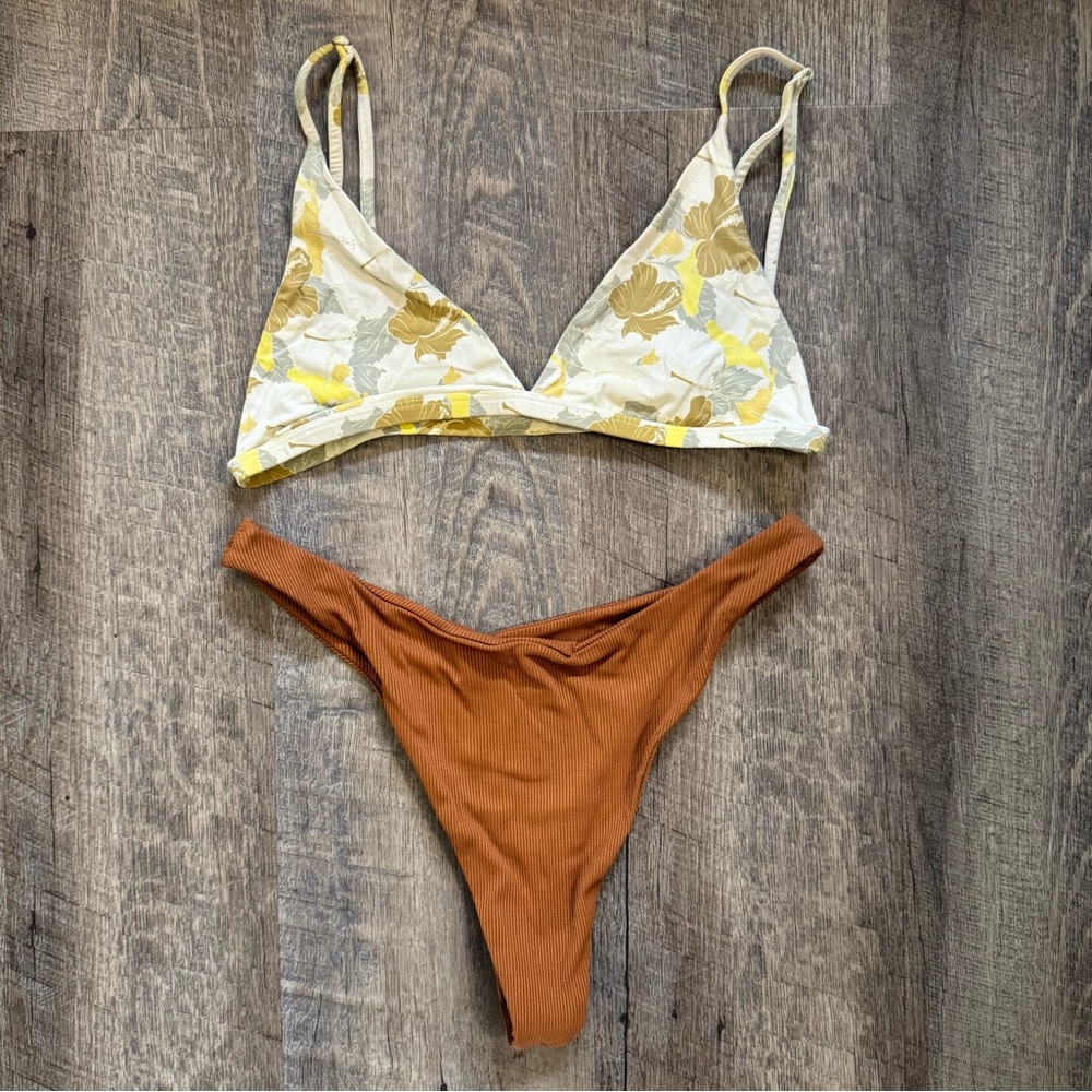 Ailuna Swimwear Top with ribbed bottom
